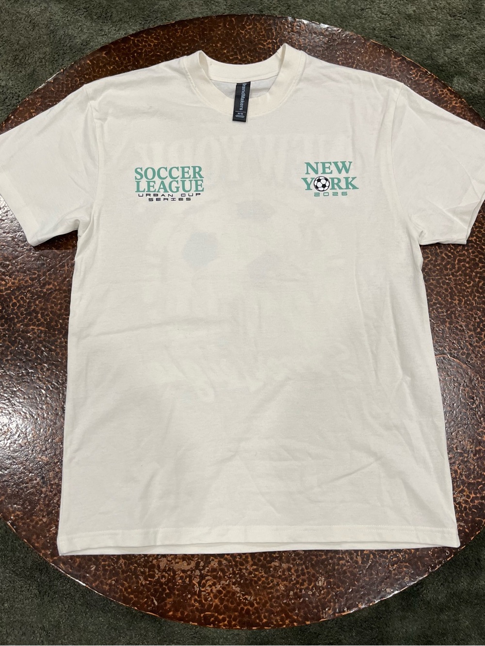 Soccer League New York Short-Sleeve Tee - Cream/Green